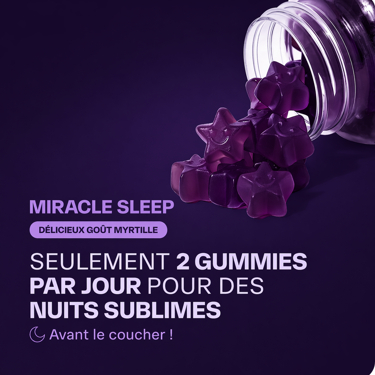 MIRACLE SLEEP - Gummies sommeil