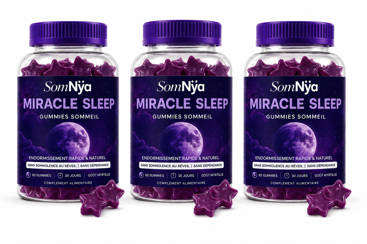 MIRACLE SLEEP - Gummies sommeil