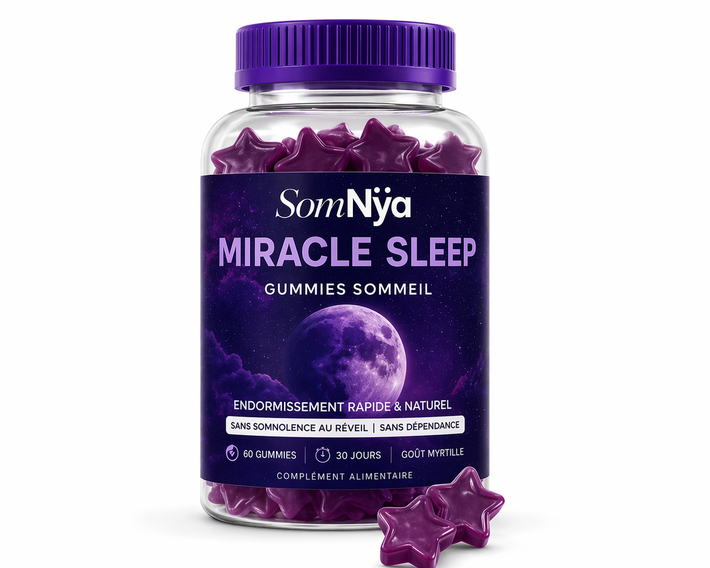 MIRACLE SLEEP - Gummies sommeil